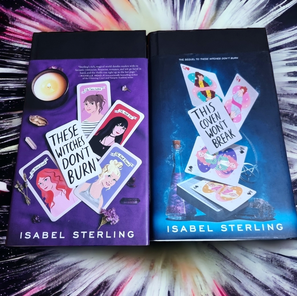 Isabel Sterling Duology ~ 2 Hardcover Books with Dust Covers